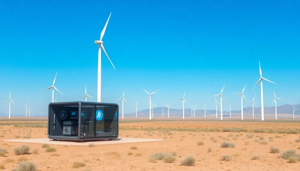 Bitcoin Miners' Wind Farm Gamble: Green Innovation or Eco Controversy?