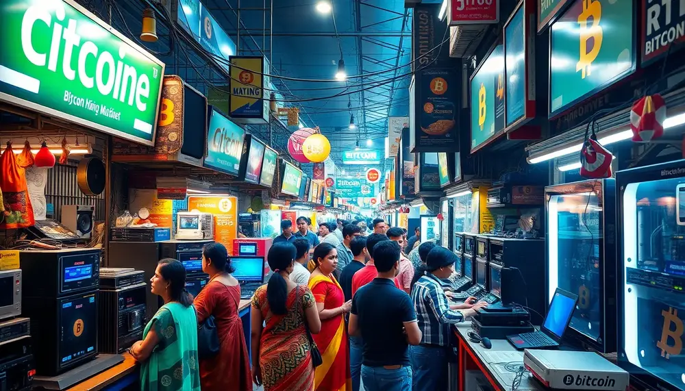 Exploring the Market for Bitcoin Mining Machines in India